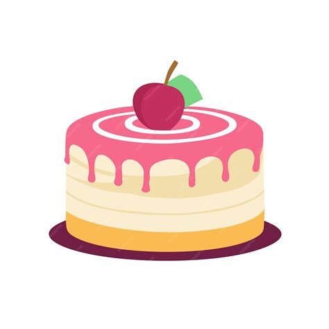 premium vector vector cake