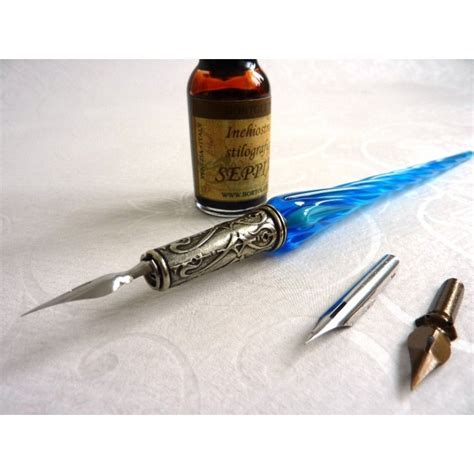 Buy Glass Calligraphy Pen & Ink - Twisted Glass | Calligraphy Arts