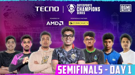 Skyesports Champions Series Bgmi Semifinals Teams Format