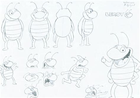 Leroy model sheet by BluebottleFlyer on DeviantArt