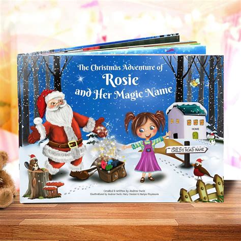 Personalized Childrens Christmas Story Book Handmade A Etsy