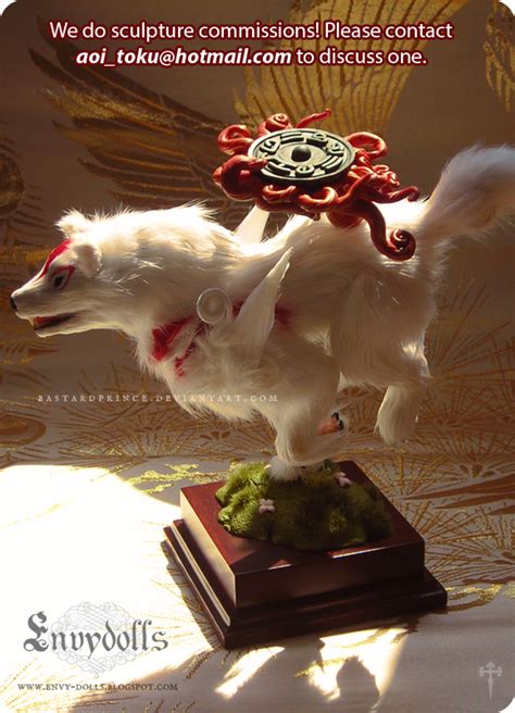 ENVYDOLLS ~ OOAK Art Dolls, Busts and BJDs: OKAMI Amaterasu Sculpture