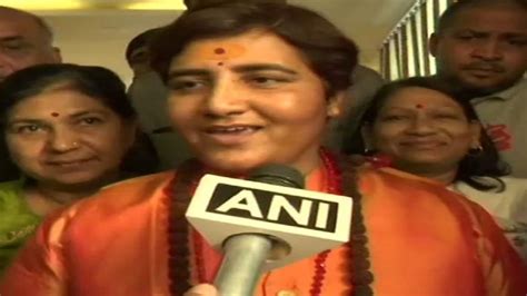 Fir Lodged Against The Sender Of Obscene Photos On Bhopal Mp Sadhvi