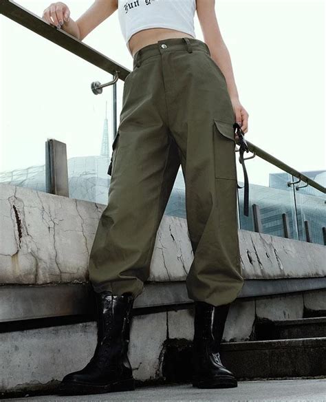 Cargo Pants Women Cargo Trousers Pants For Women Khaki Pants Cargo Joggers Trousers Women