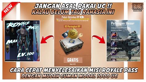 Pakai Trik Ini Cara Cepat Menyelesaikan Misi Royale Pass A Dengan