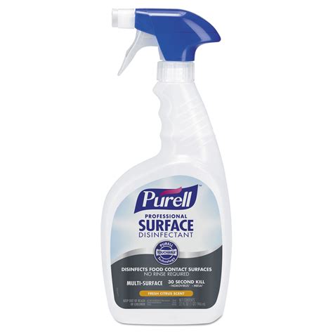 Purell Professional Surface Disinfectant Fresh Citrus 32 Oz Spray