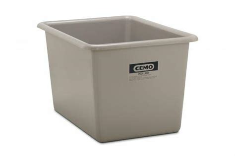 Cemo 700 Litre Grey Grp Container