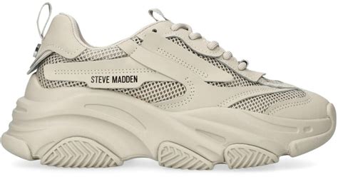 Steve Madden Possession Sneakers In Natural Lyst