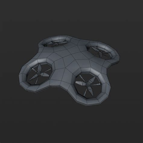 3d Concept Sci Fi Drone Model Turbosquid 1344774