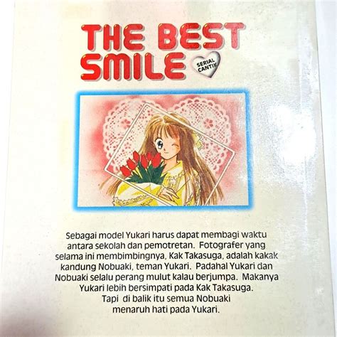 The Best Smile Komik Jadul Serial Cantik Shoujo Manga Buku Alat