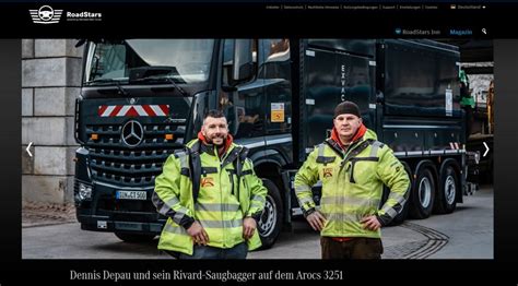 Artikel Bei Roadstars Mercedes Benz Kern Saugbagger