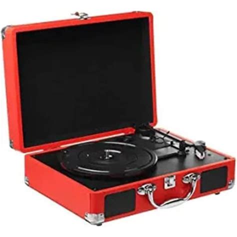 Tourne Disque Bluetooth Avec Cartouche Magnétique Platine Vinyle À