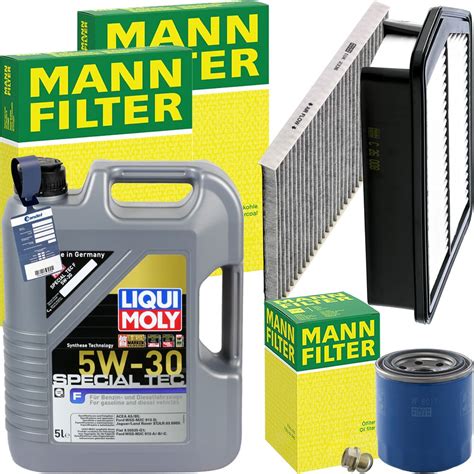 Mann Inspektionspaket Liqui Moly W L Passend F R Hyundai I Vf