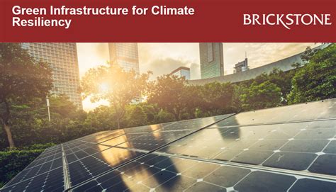 Green Infrastructure For Climate Resiliency