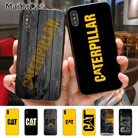 MaiYaCa Caterpillar Logo Hot Sale Fashion Luxury Cover Phone Case For