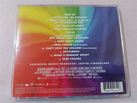 Trolls Movie Soundtrack Cd Unsealed Hobbies And Toys Music And Media