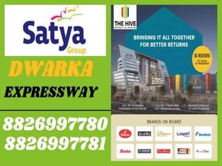 Satya The Hive Large Size Retail Shop New Booking 1311 Sqft 4 88 Cr