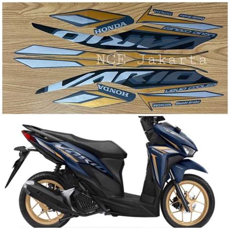 Sticker Striping Stiker Lis Body Motor Vario Led New