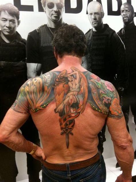 Pin On Sylvester Stallone Sylvester Stallone Best Celebrity Tattoos