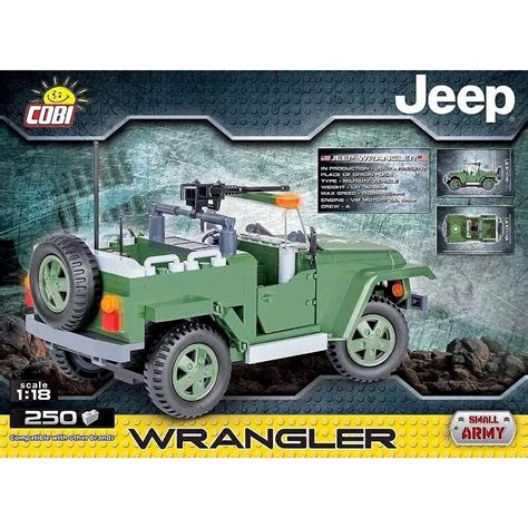 Blocos Para Montar Jeep Wrangler Militar 24260 COBI Shopee Brasil