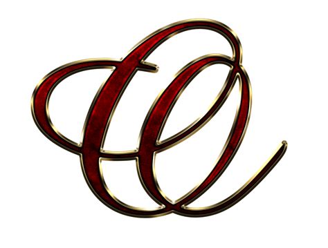 Capital Letter O Red Transparent Png Stickpng