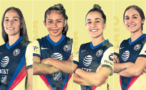 América Femenil Presentó A Cuatro Jugadoras Como Refuerzos Para El