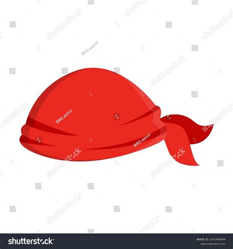 Colorful Pirate Hat Vector Illustration Cartoon Stock Vector (Royalty ...