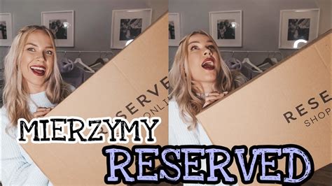 MIERZYMY RESERVED TRY ON HAUL ZAKUPOWY JESIEŃ 2021 YouTube