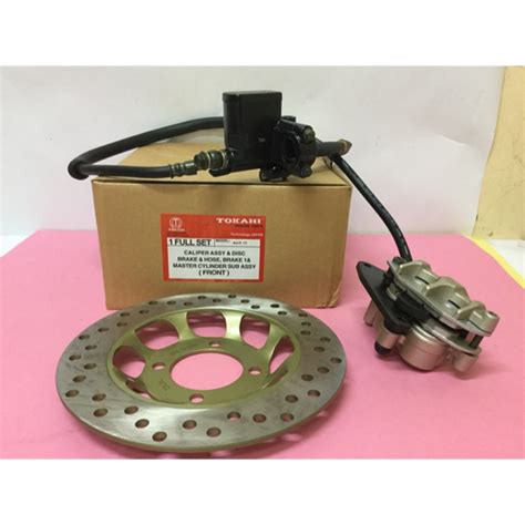 HONDA WAVE 125 CALIPER ASSY DISC BRAKE FULL SET FRONT TOKAHI Shopee