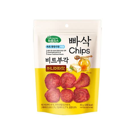 2 1 3개묶음 선명 허니버터비트부각40g 배민스토어