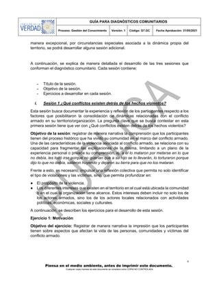 Guia Diagnostico Comunitario Pdf