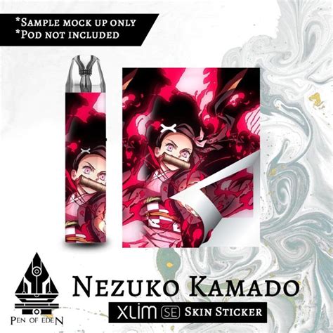 Nezuko Kamado Oxva Xlim Se Skin Sticker Sticker Only Device Is Not