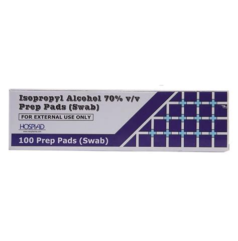 Nanz Med Science Isopropyl Alcohol 70 Prep Pads Buy Box Of 100 0 Swabs At Best Price In India