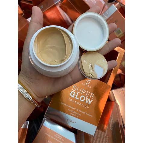 Amora Luminous Silk Super Glow Foundation With Qr Code Shopee Malaysia