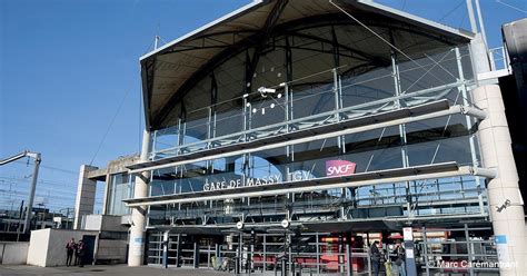 Plan Gare Massy Tgv Transports En Commun Vers Orly Paris Aeroport