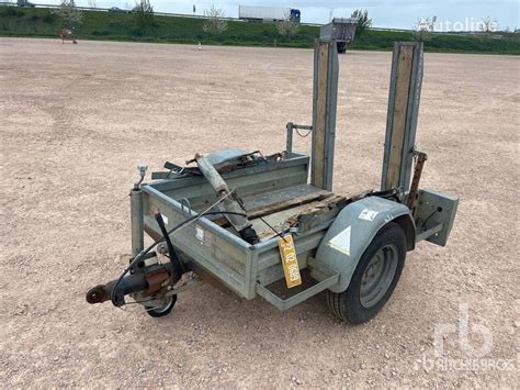 Buy Ecim 130AF Remorque 1 Essieu S A Equipment Trailer By Auction