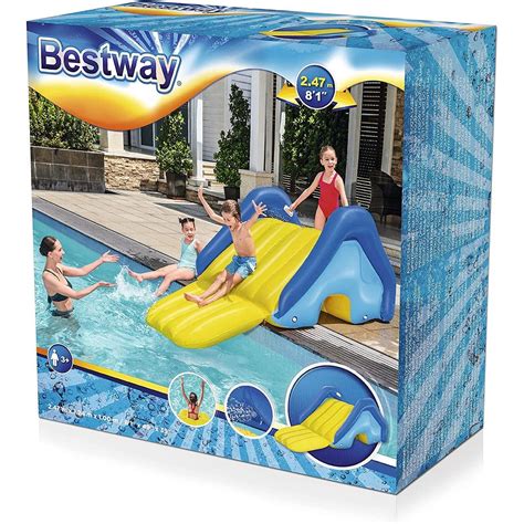 Bestway Toboggan G Ant Gonflable Pour Piscine Pas Cher Auchan Fr