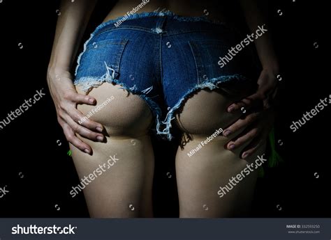 Sexy Ass Short Shorts Isolated Photo Stock Photo 332593250 Shutterstock