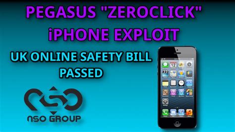 Iphone Pegasus Zeroclick Exploit Uk Online Safety Bill Passed Youtube