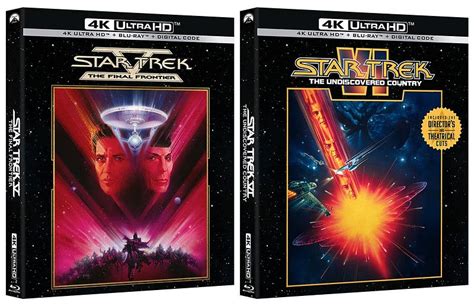 The Original Star Trek Movies Complete Their 4k Uhd Series Cinapse