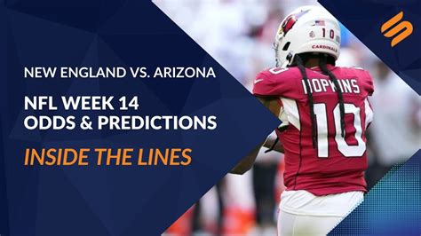 Patriots Vs Cardinals Point Spread Nfl Week 14 Odds Prediction Youtube