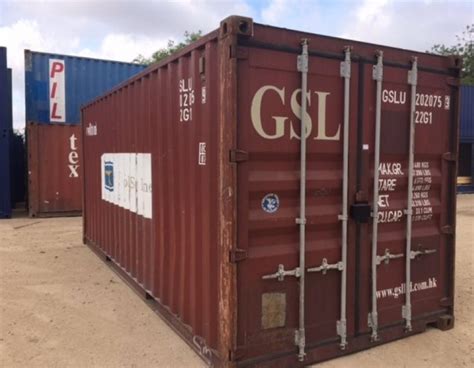 Galvanized Steel And Stainless Steel Cargo Container Capacity