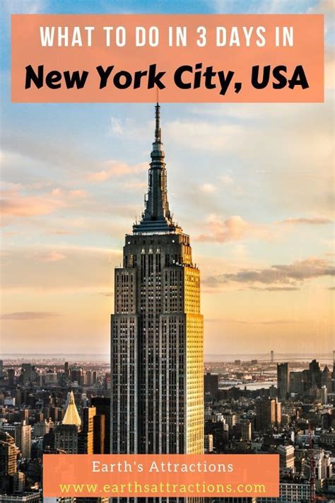 NYC 3 Day Itinerary By A Local With The Best Things To Do In New York