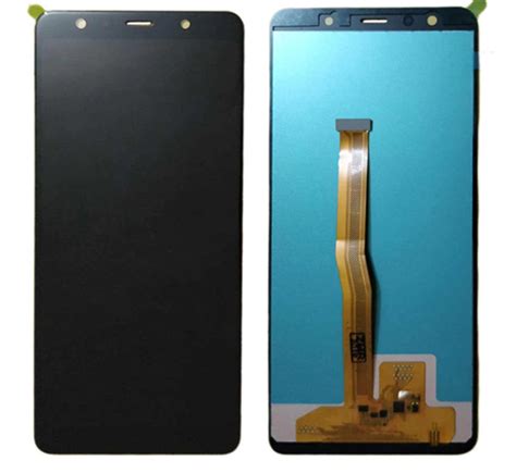 Samsung Galaxy A7 2018 A750 Lcd Ekran Dokunmatik Siyah Oled