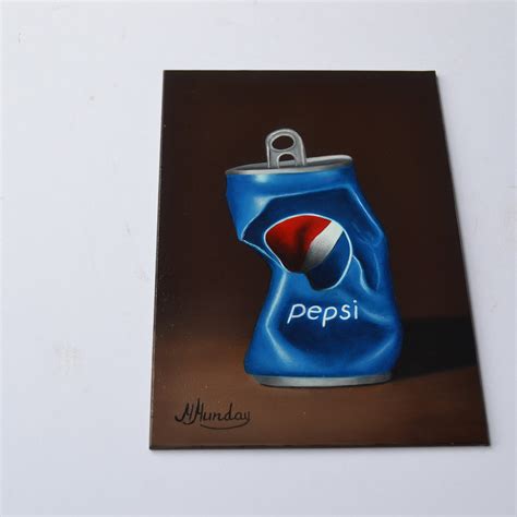 Crushed Pepsi Can