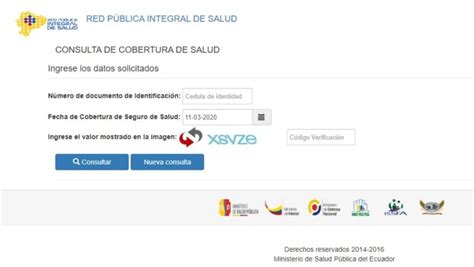 Consultar Cobertura De Salud Del Iess Issfa Isspol Msp Udl