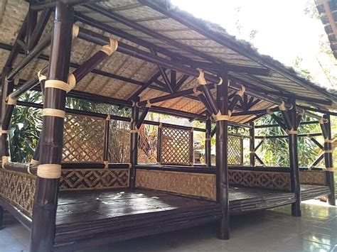 Warung Bambu Lesehan Gazebo Bambu Malang