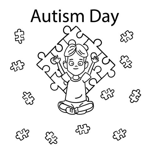 Premium Vector World Autism Awareness Day Creative Design Vector