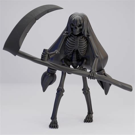 Hot Goblin ヒロインスケルトンB ミニチュア ホットゴブリン 死神 鎌