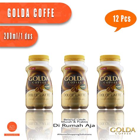 Jual Golda Coffee 200ml Isi 12 Pcs Shopee Indonesia